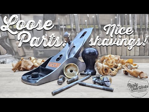 How to Assemble a Hand Plane (ASMR) | Stanley Bailey No. 4