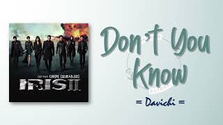 Download lagu Davichi - 모르시나요 (Don’t You Know) [Iris II OST Part.1] [RomIEng Lyric] mp3