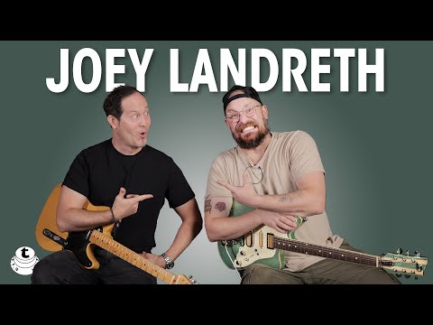 Joey Landreth FINALLY in the studio! | New album, new REVV amp, & Duesenberg