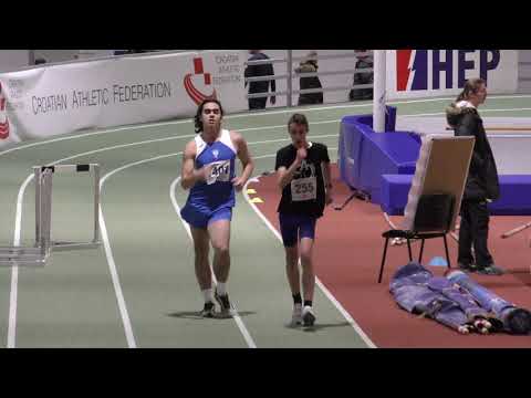 3000m hodanje [M], sažetak - Dvoransko PH za mlađe seniore i seniorke 2020