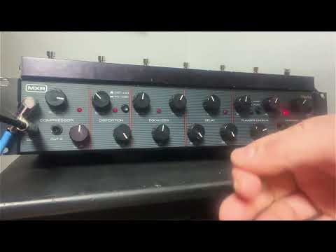 MXR MX-180 Omni Multi Effects Unit with Footswitch 1983 - 1984 - Black image 2
