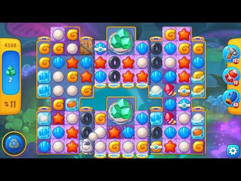 Fishdom level 4598 🐠 NO BOOSTERS Playrix HD