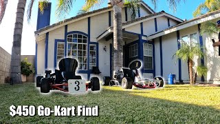 2 Vintage Go Kart Craigslist Find