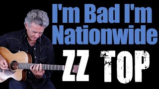 I'm Bad I'm Nationwide ZZ Top Guitar Lesson