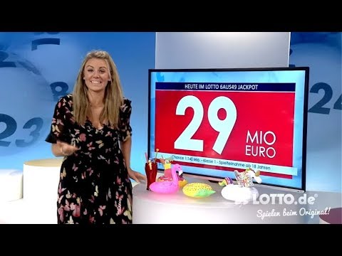 Ziehung der Lottozahlen vom 29.06.2019
