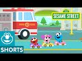 Sesame Street Fire Station Race Track Magical Car Races 12
