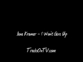 Jana Kramer - I Won't Give Up 