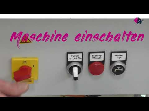 MEGA Mischpumpe K16: Inbetriebnahmen Boden