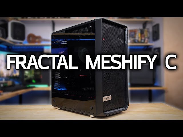 Fractal Design Meshify C - Compact Mid Tower Computer Case in System Components in Ottawa