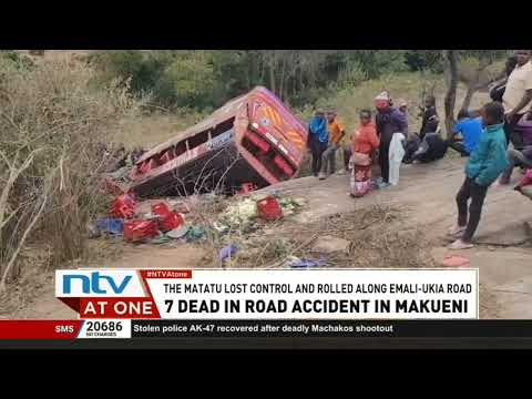 7 dead in road accident in Makueni