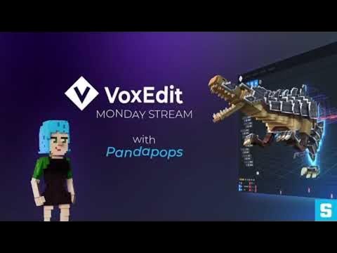 VoxEdit Monday: Learn to create Voxel Assets with Pandapops