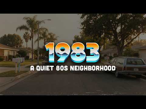 BACK TO 1983 — A Quiet 80s Neighborhood // Retro Synthwave • Warm Suburban Memory Mix