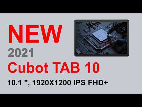 Cubot TAB 10 4GB RAM 64GB ROM 10.1 Inch 2K Screen Android 11.0 Tablet  (link in the description)