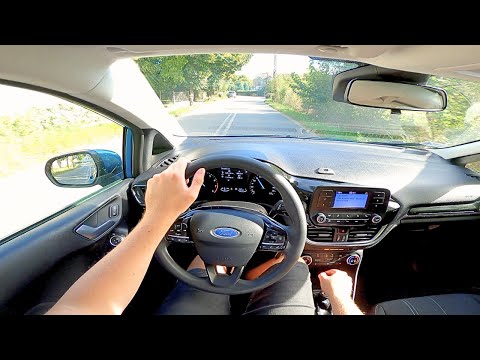 Ford Fiesta MK8 1.0 EcoBoost 100HP Manual (2017) POV Test Drive & Acceleration 0-100 | 4K