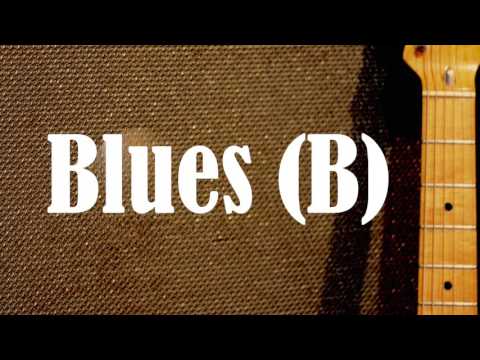 Chicago Blues Backing Track (B)