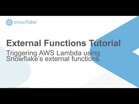 External Functions Tutorial