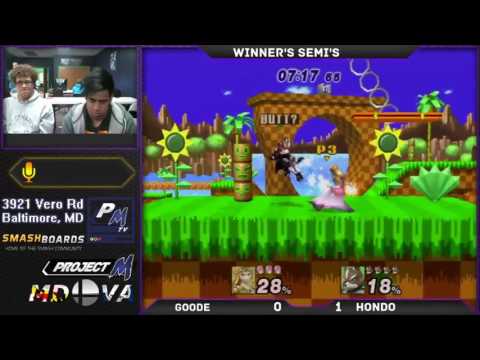Project M @ Xanadu 11/28/16 Winners Semis - Goode (Zelda) vs Hondo (Fox)