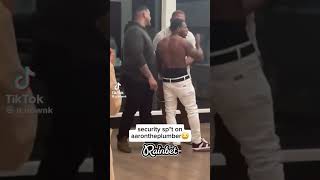 Aaron the plumber gets spit on by security....😱