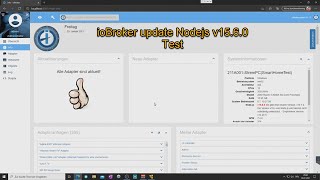 Nodejs Experiment update auf Version v15.6.0