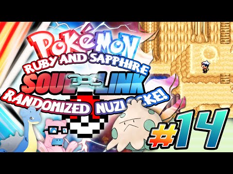 Pokemon Ruby & Sapphire Soul Link Randomized Nuzlocke W/ Original151 EP 14 - "TRAASSHHH!"