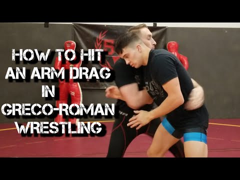 How to do a Basic Arm Drag in Greco-Roman Wrestling