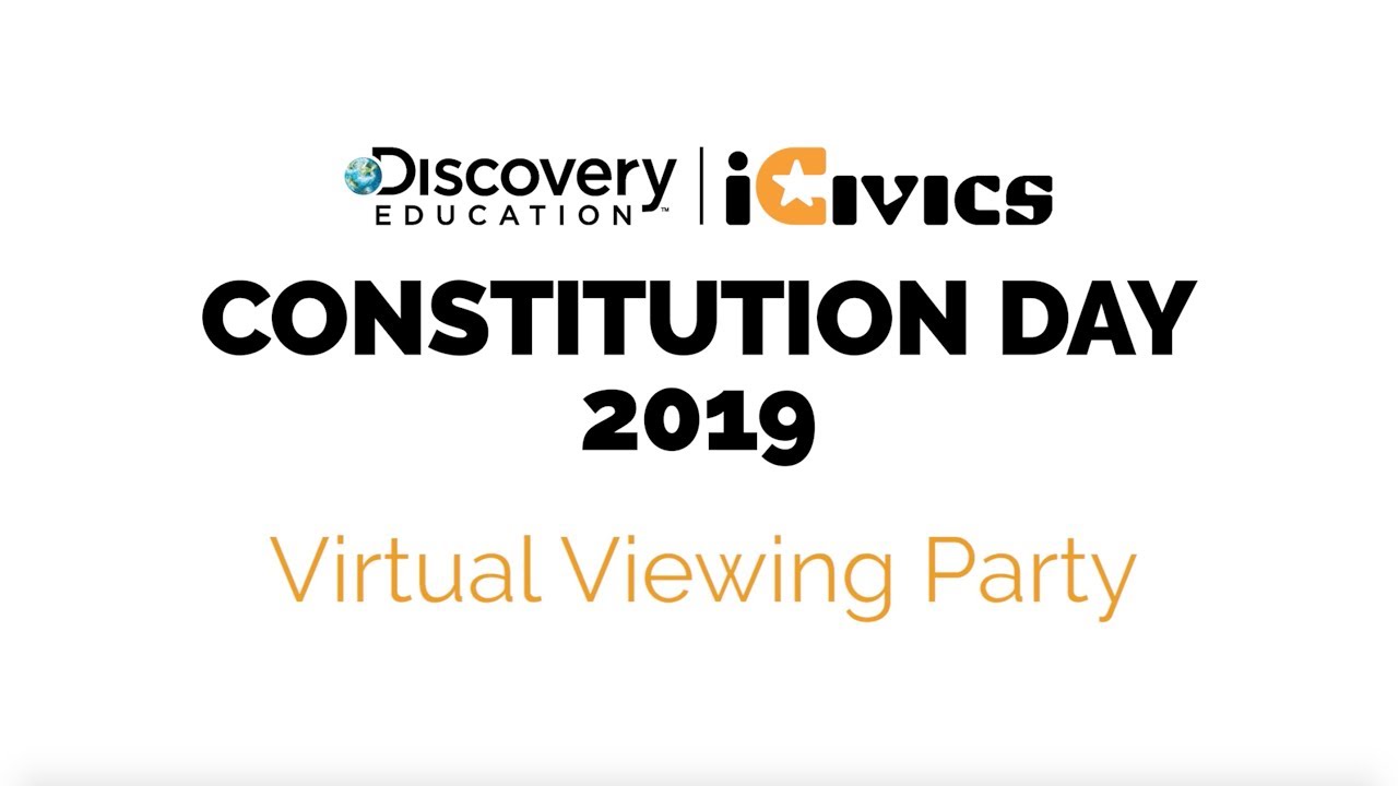 Constitution Day 2019 Virtual Viewing Party
