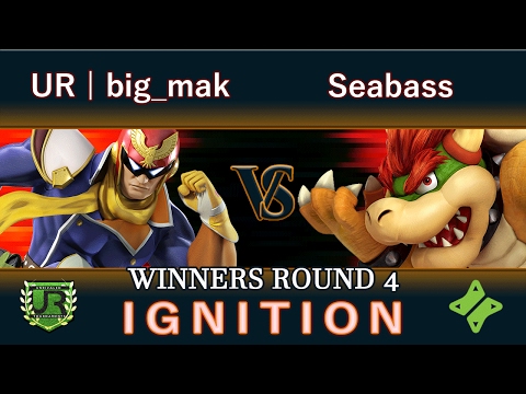 Ignition #79 WINNERS ROUND 4 - UR | big_mak (Captain Falcon) vs Seabass (Bowser)