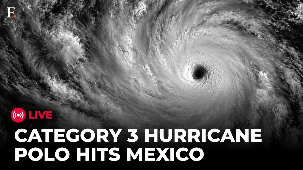 LIVE: Hurricane Polo Threatens Mexico Coast; Category 3 Storm Set for Landfall