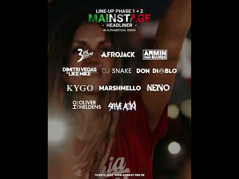 AIRBEAT ONE 2022 Line Up Phase 2