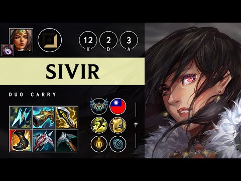 Sivir ADC vs Zeri - TW Challenger Patch 25.12