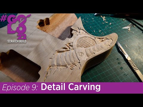 Carving The Details, THE GREAT GUITAR BUILD-OFF 2022