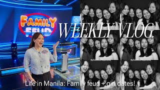 WEEKLY VLOG: LIFE IN MANILA (FAMILY FUED + GIRL DATES)! #AShUSUAL