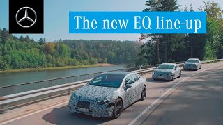 Video 1 of Product Mercedes EQE Electric Executive Sedan (V295)