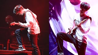 200131 DAY6(데이식스) 2nd World Tour &#39;Gravity&#39; in Madrid 기타 솔로 Guitar Solo + Warning! (제이 Jae focus)