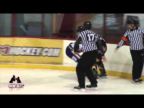 Jonathan Oligny Vs Jean-Philip Chabot Nov 27 2015 LNAH Laval Vs RDL