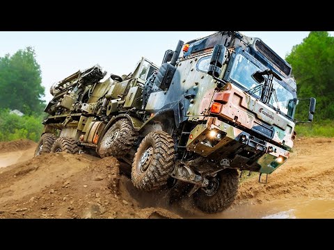 17 High Performance Off Road Military vehicles