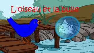Un poisson au fond d'un étang - "L'oiseau et la bulle"