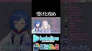 【にじホロ比較シリーズ】受けと攻め【宝鐘マリン／西園チグサ／健屋花那／ホロライブ／にじさんじ／Vtuber／切り抜き】