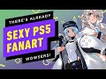 There’s Sexy PS5 DualSense Anime Fanart Already