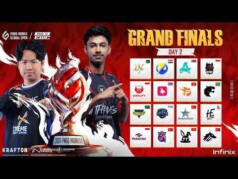 [WATCHPARTY] 2026 PMGO S1 Main Event | Grand Finals | Day 2 | PUBG MOBILE Global Open Season 1