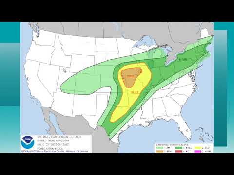 May 2, 2018 Weather Xtreme Video - Morning Edition