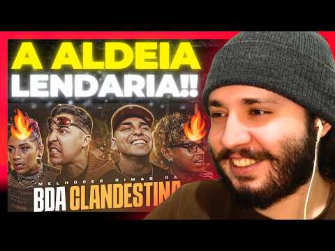 BEST RHYMES FROM THE CLANDESTINE BDA! | REACT BAUEB