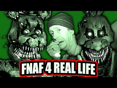 Five Nights At Freddy's 4 In Real Life :VS Ghost Hunters