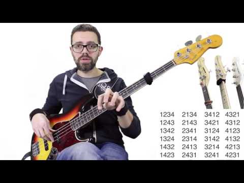 Lezioni di Basso  1 - Stretching and Coordination