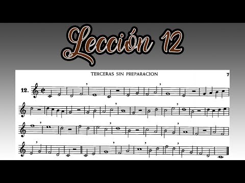 Lección 12 Método Hilarion Eslava - Primera Parte