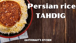 Mouthwatering Tahdig (Persian rice)