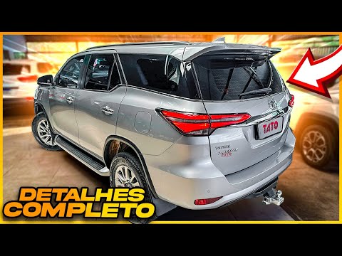 TOYOTA SW4 SRX 4X4 2021 7 LUGARES DETALHES (4K)