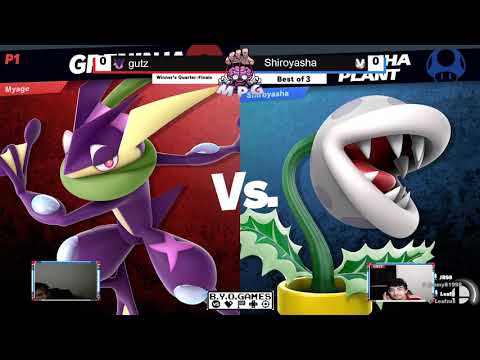 Revival 3 | gutz (Greninja) Vs. Shiroyasha (Piranha Plant) | Top 16 Winners Quarter-Final