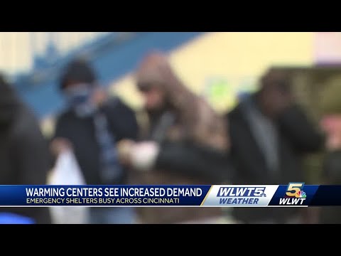 Warming centers see increased demand as temperatures drop