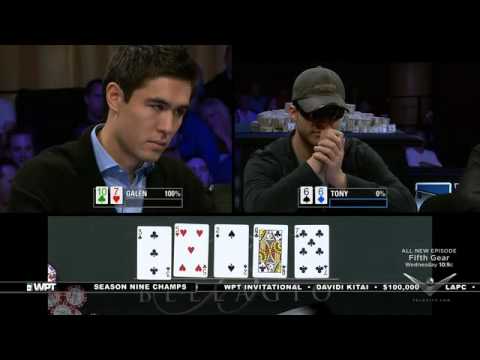 World Poker Tour Season 9 Episode 25 WPT World Championship Part 1